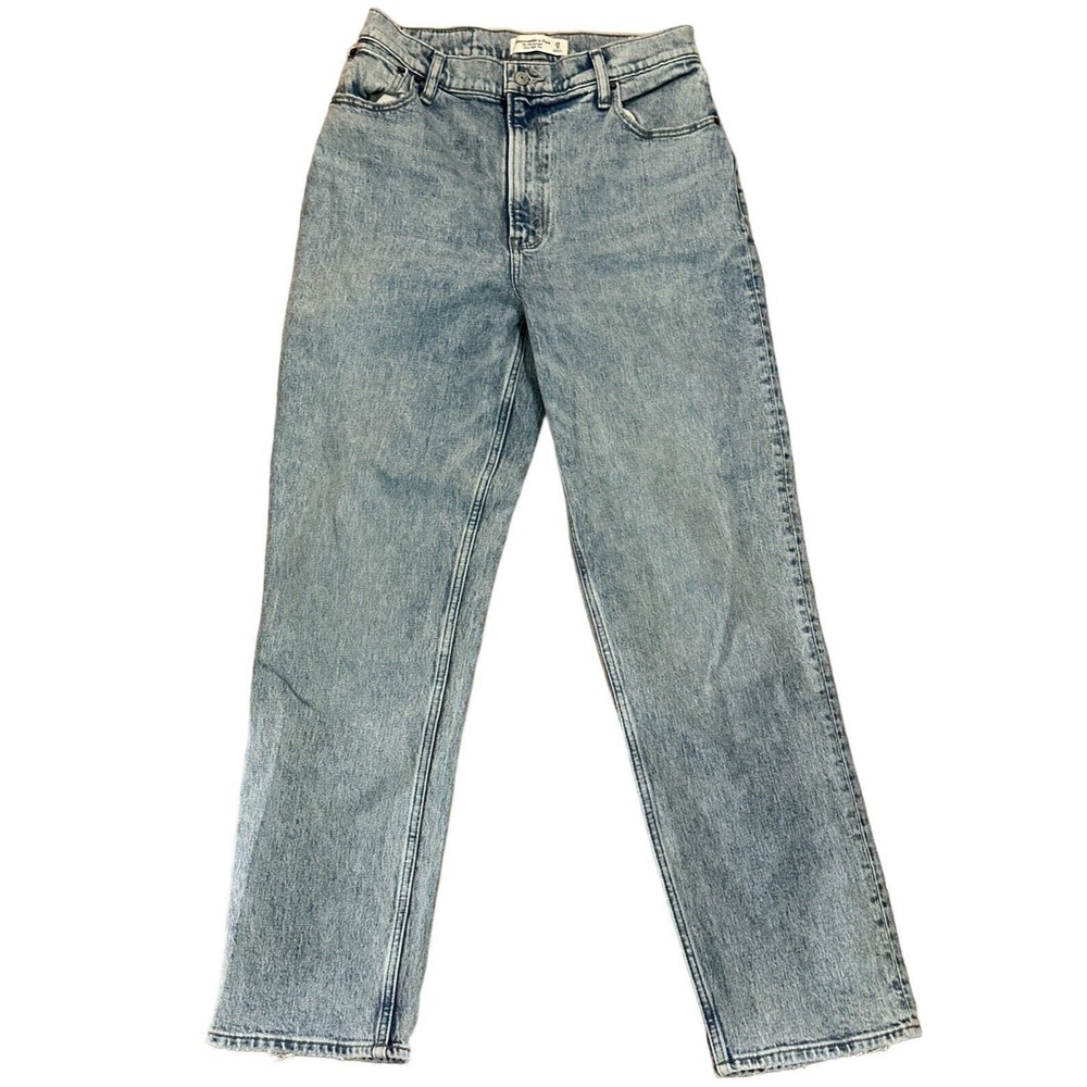 Abercrombie & Fitch The 90s Straight Ultra High Rise Jeans size 29/8 EUC
